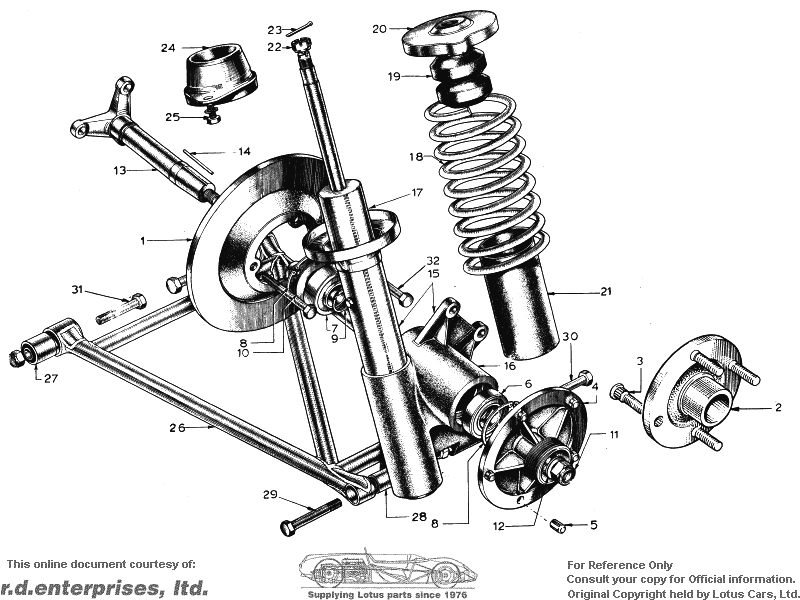 Elan Parts Manual -- Section DA