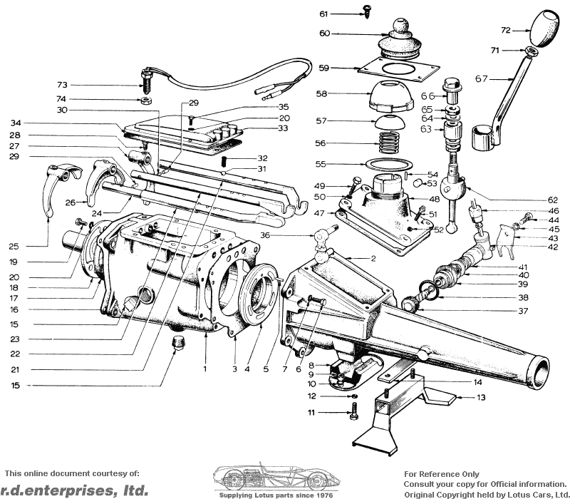 Elan Parts Manual -- Section FA