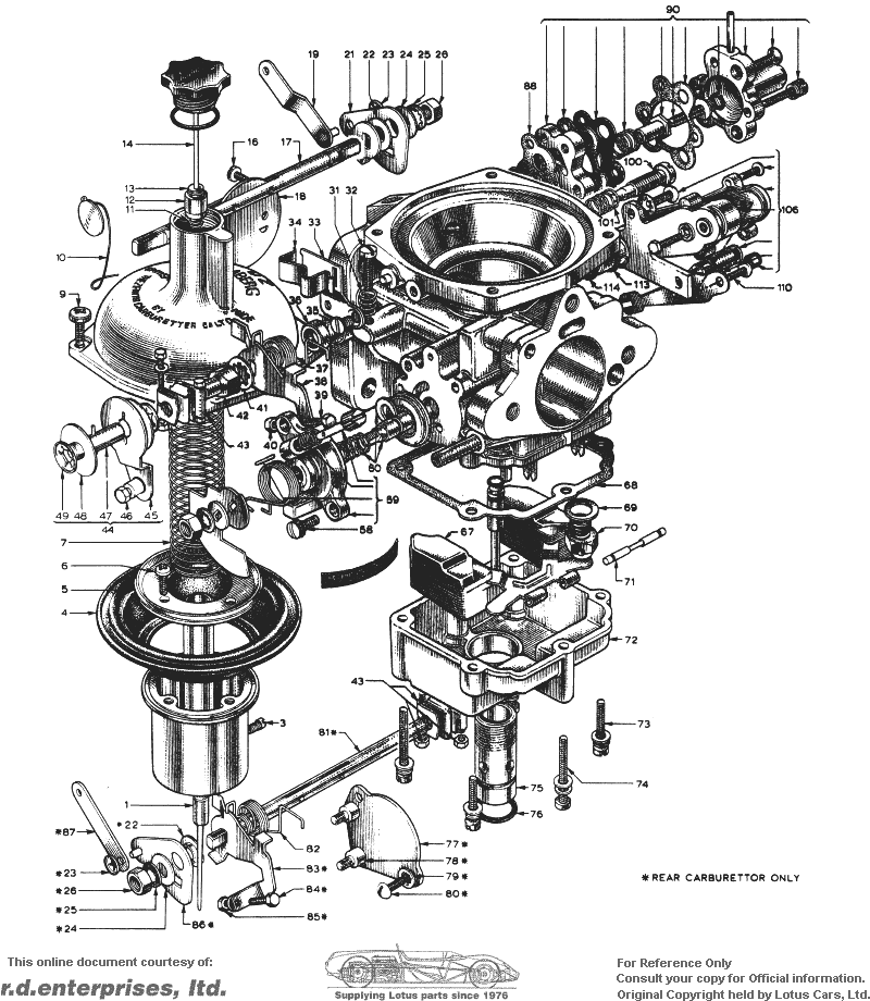 Elan+2 Parts Manual -- Section EGF